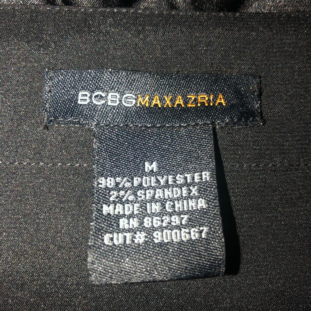 Bcbgmaxazria Embellished Split Collar Blouse - image 3